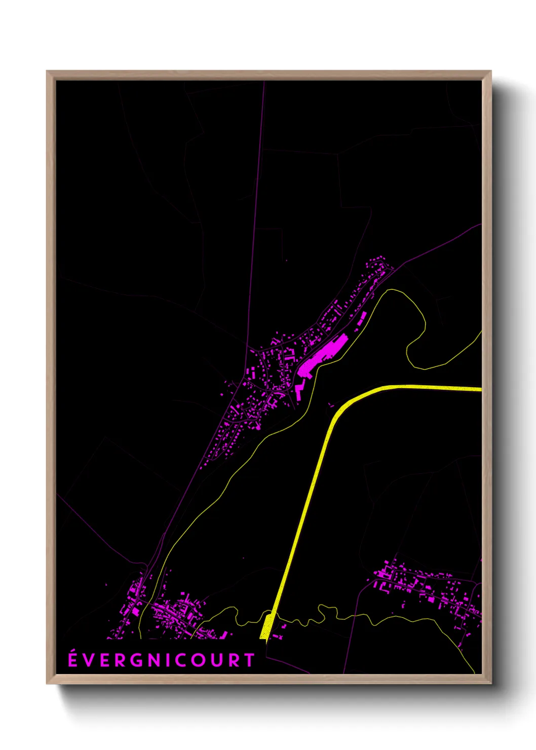 Un poster carteÉvergnicourt