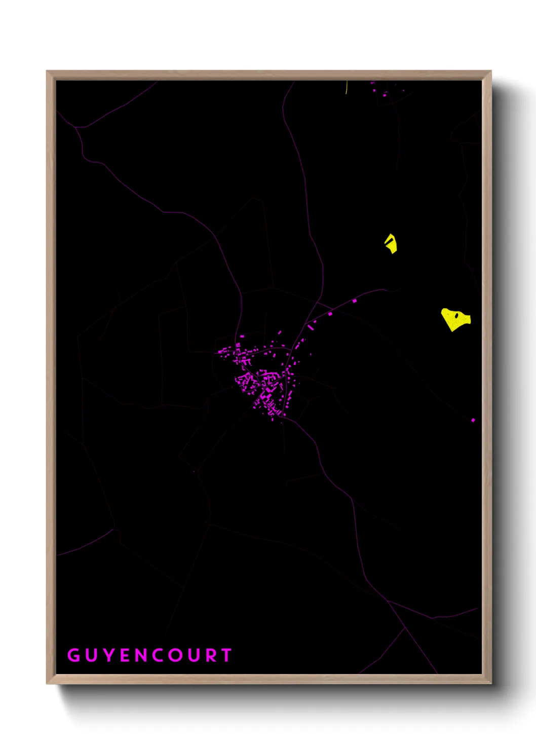 Un poster carteGuyencourt