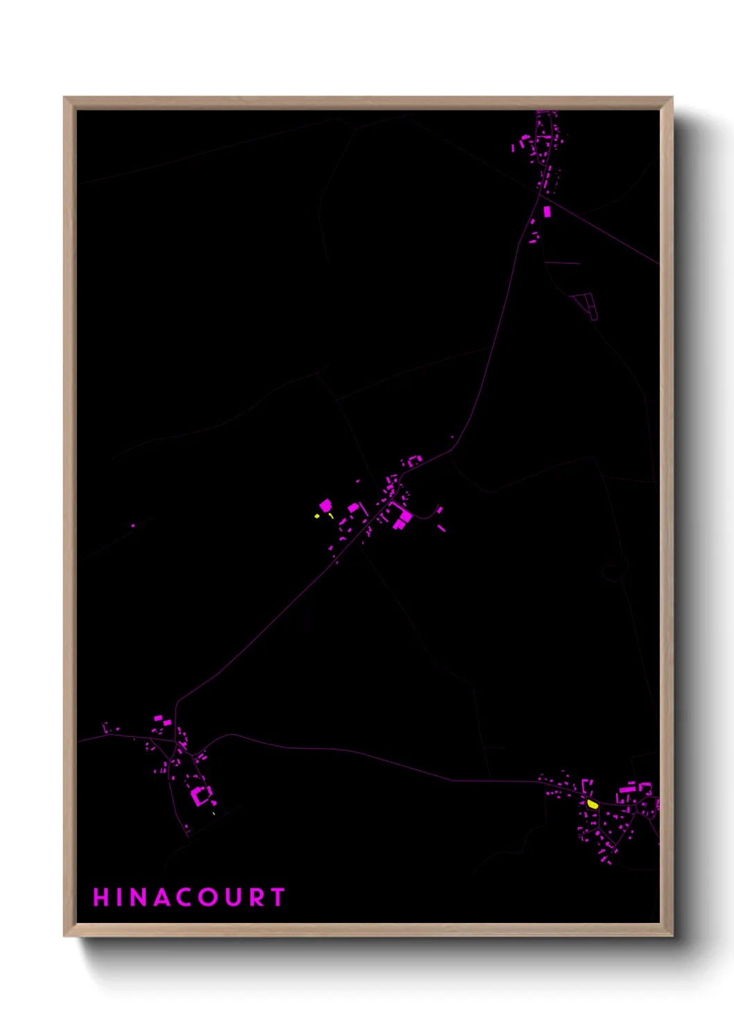 Un poster carteHinacourt