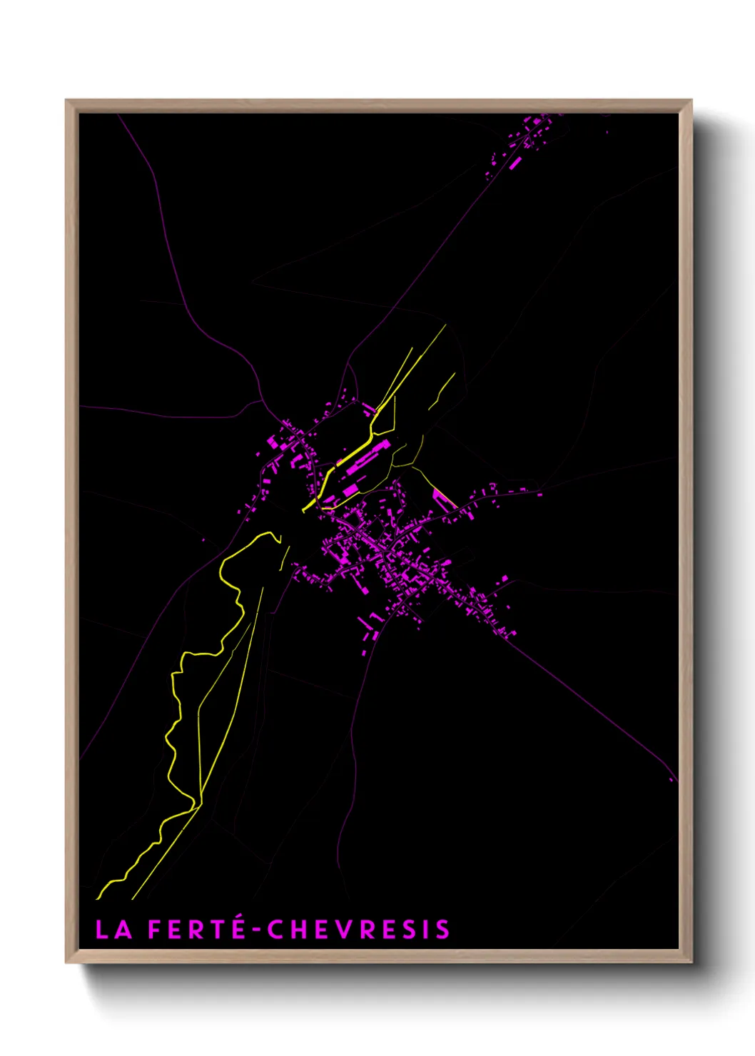 Un poster carteLa Ferté-Chevresis
