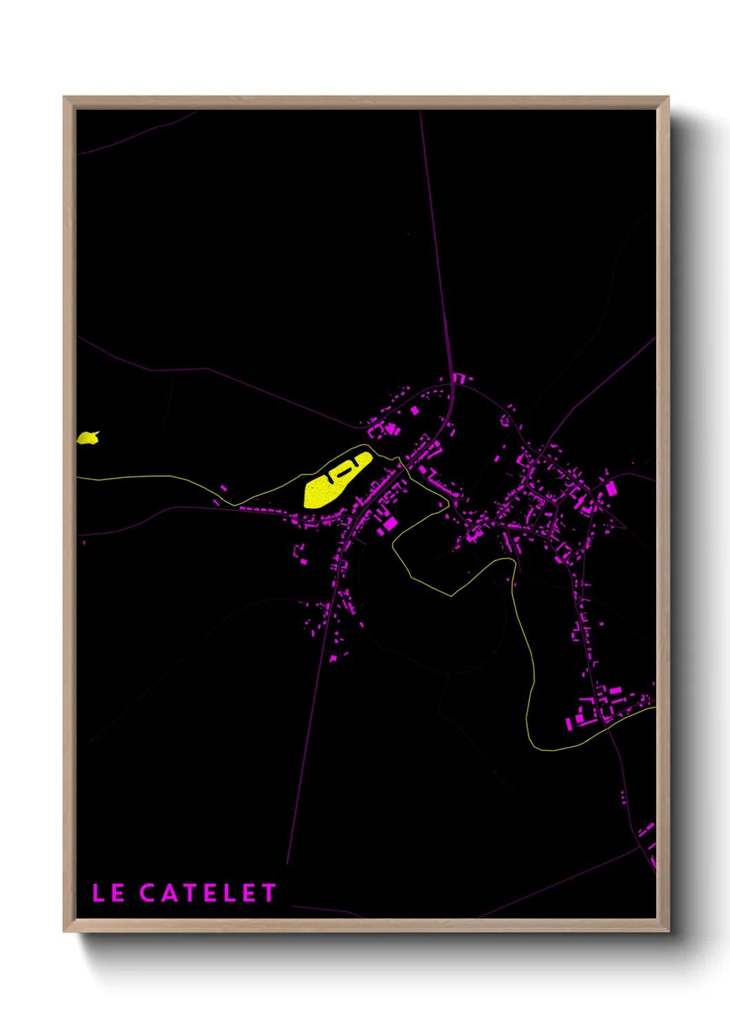 Un poster carteLe Catelet