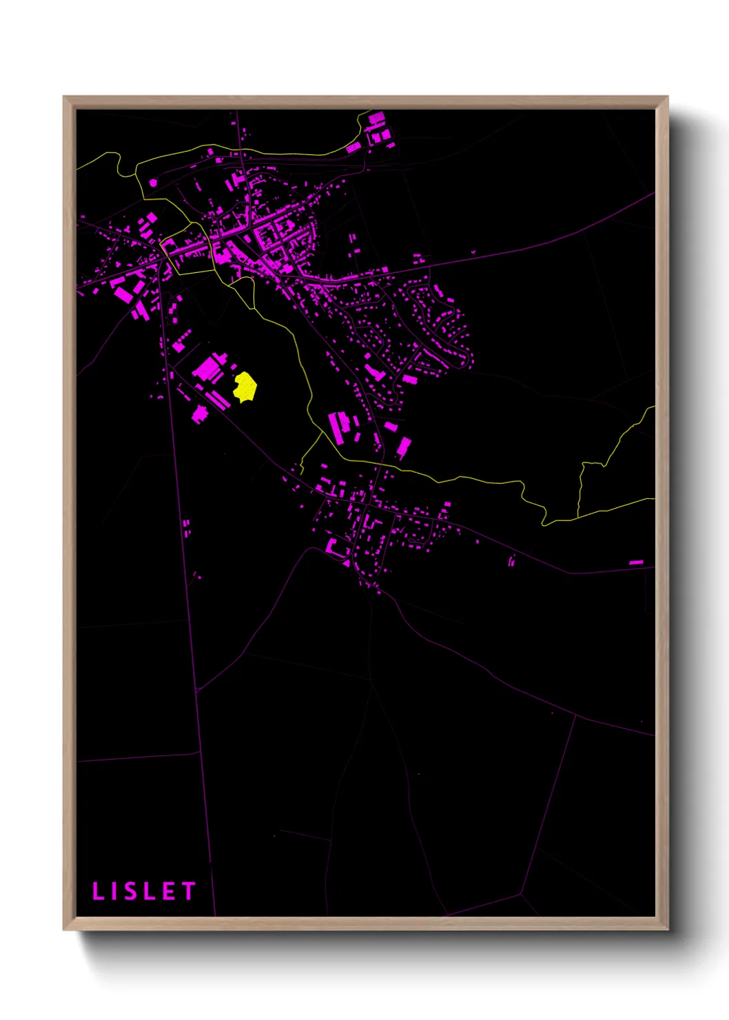 Un poster carteLislet