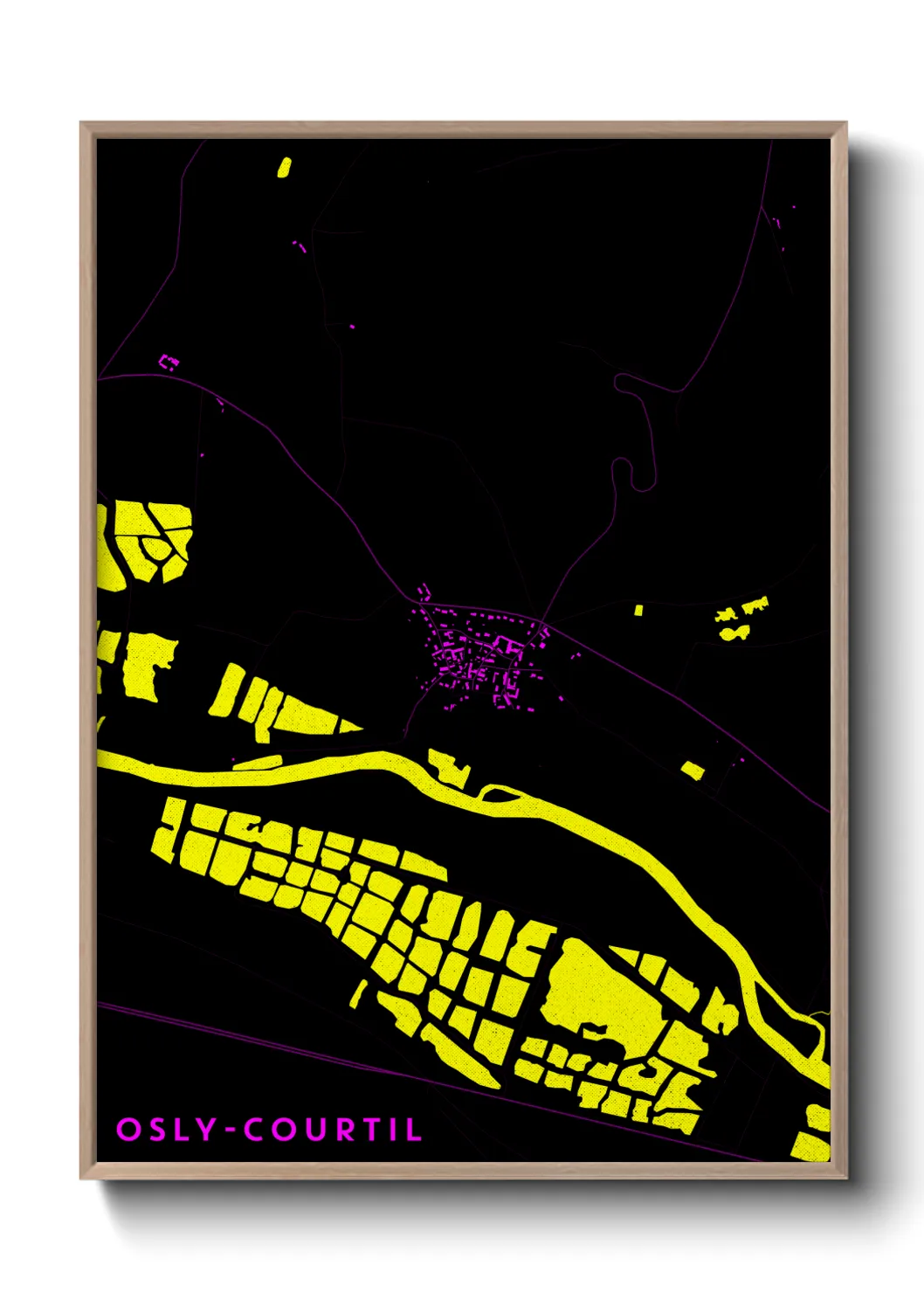 Un poster carteOsly-Courtil