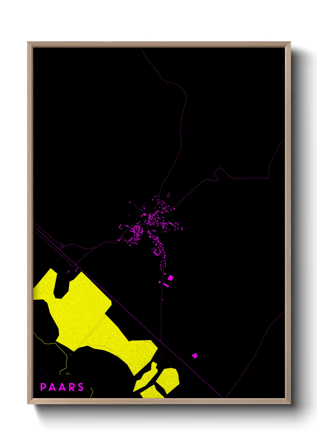 Un poster cartePaars