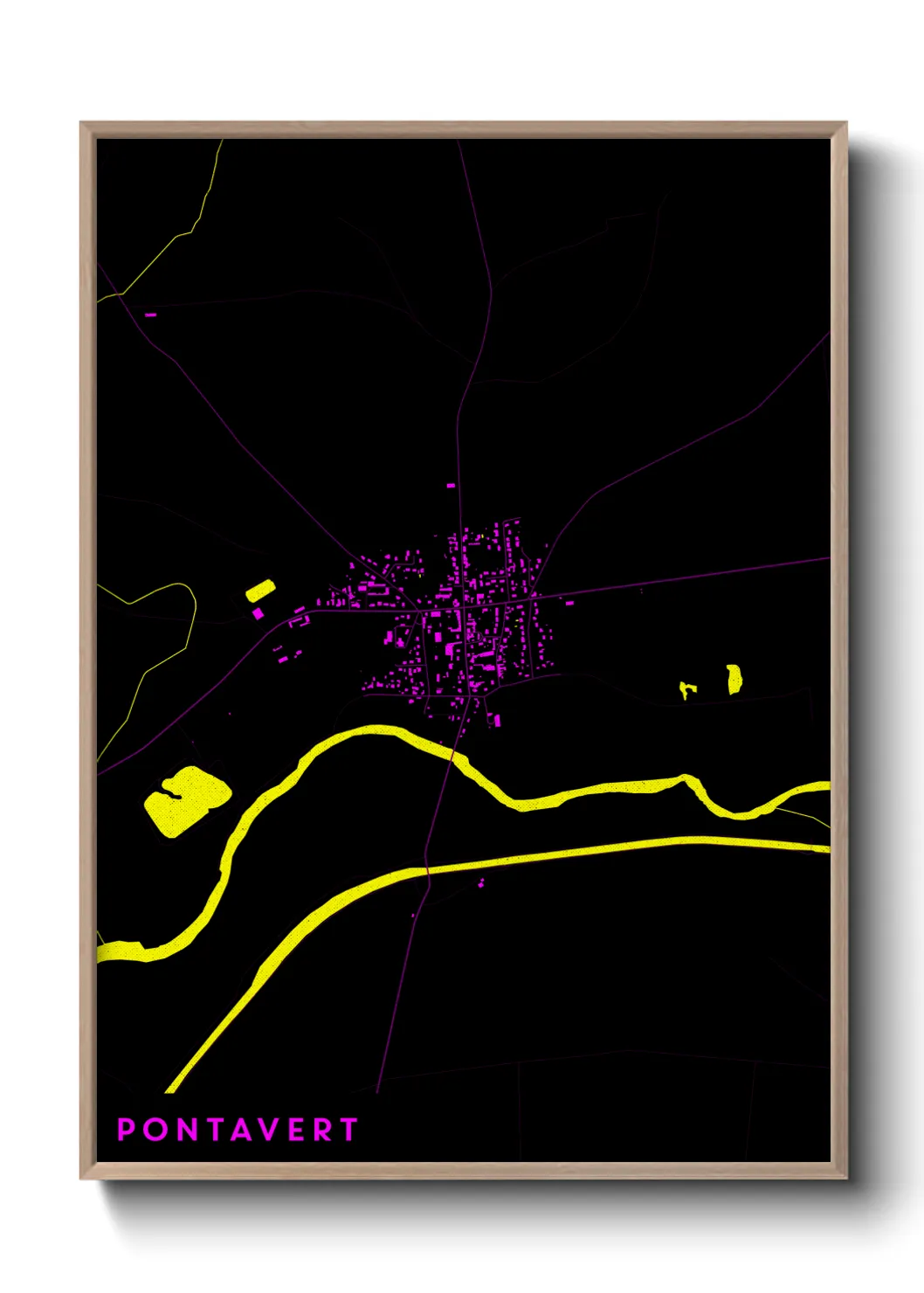 Un poster cartePontavert