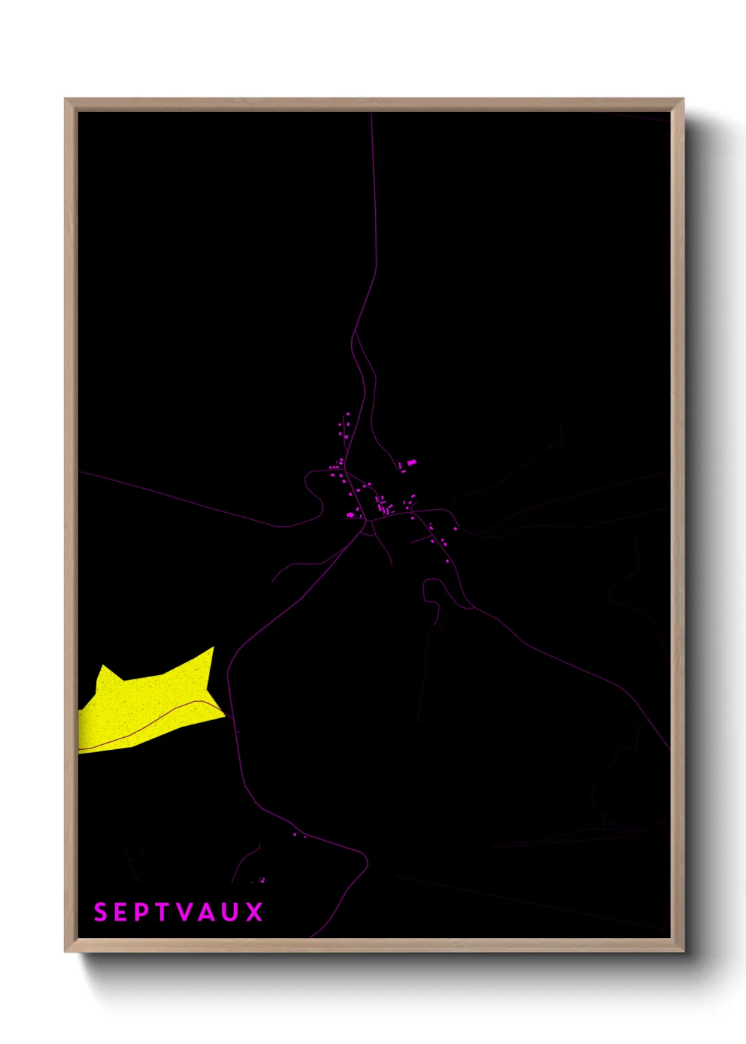 Un poster carteSeptvaux