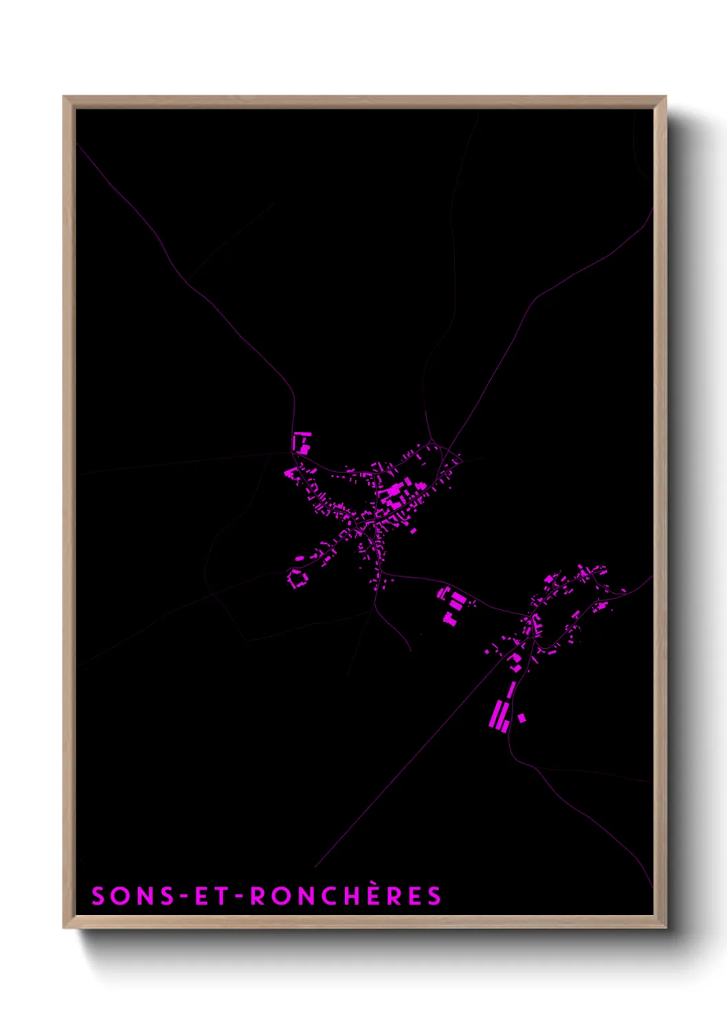 Un poster carteSons-et-Ronchères