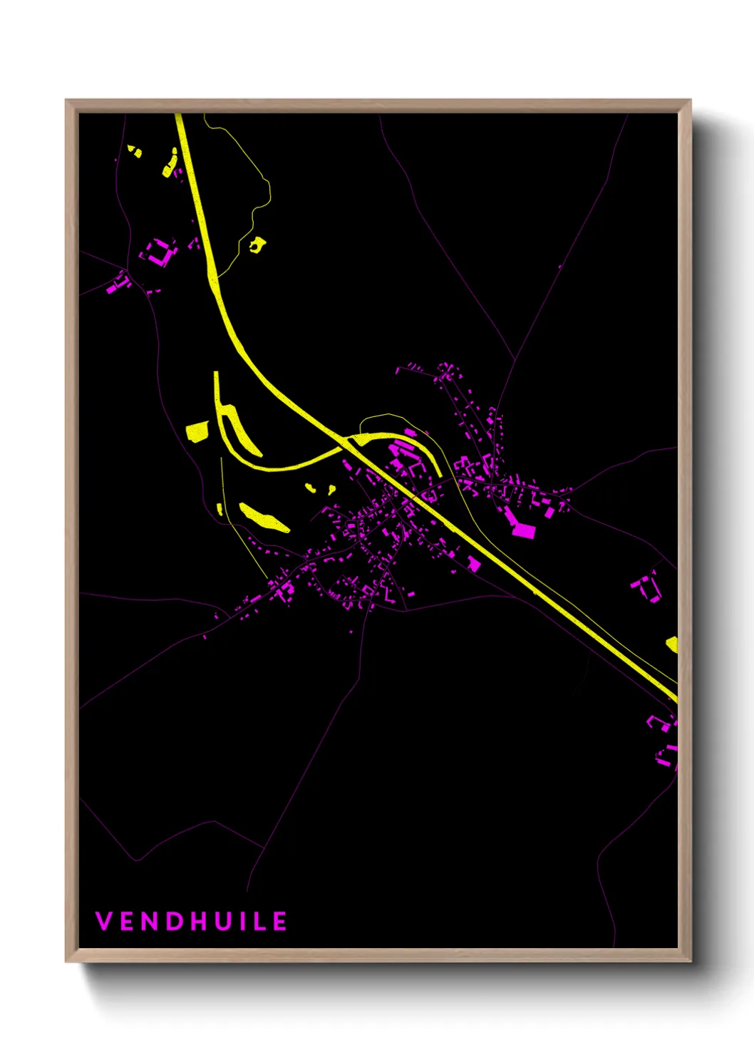 Un poster carteVendhuile