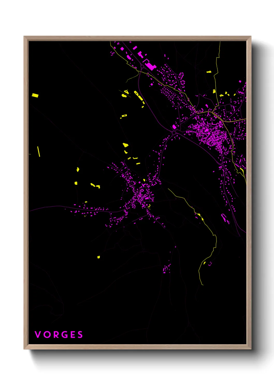 Un poster carteVorges