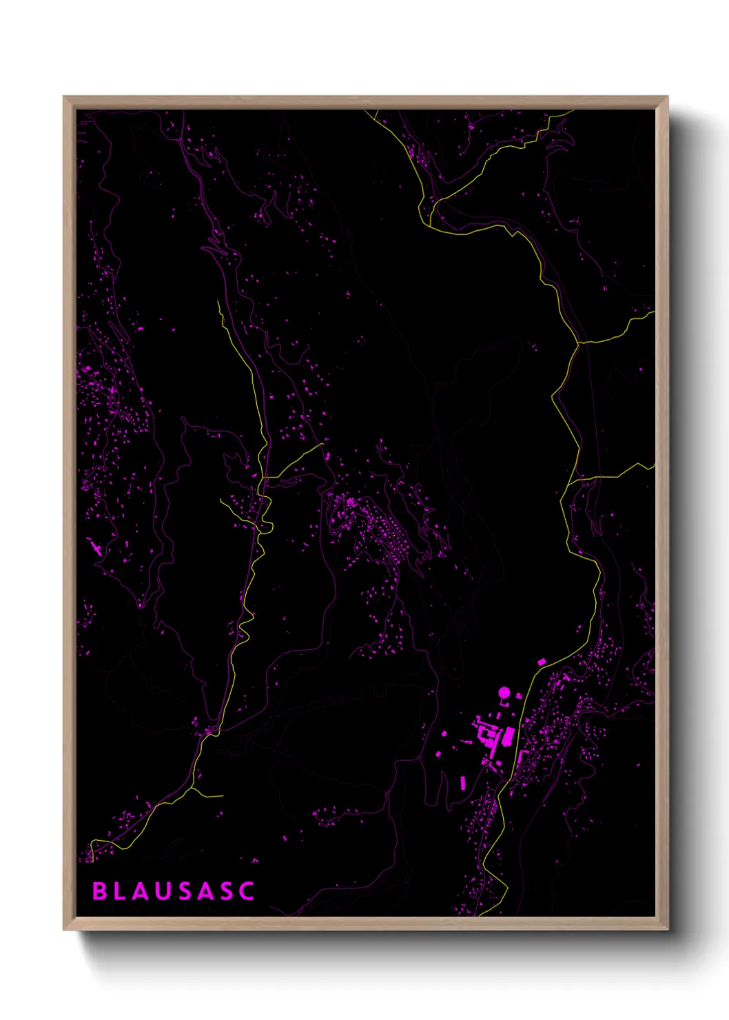 Un poster carteBlausasc