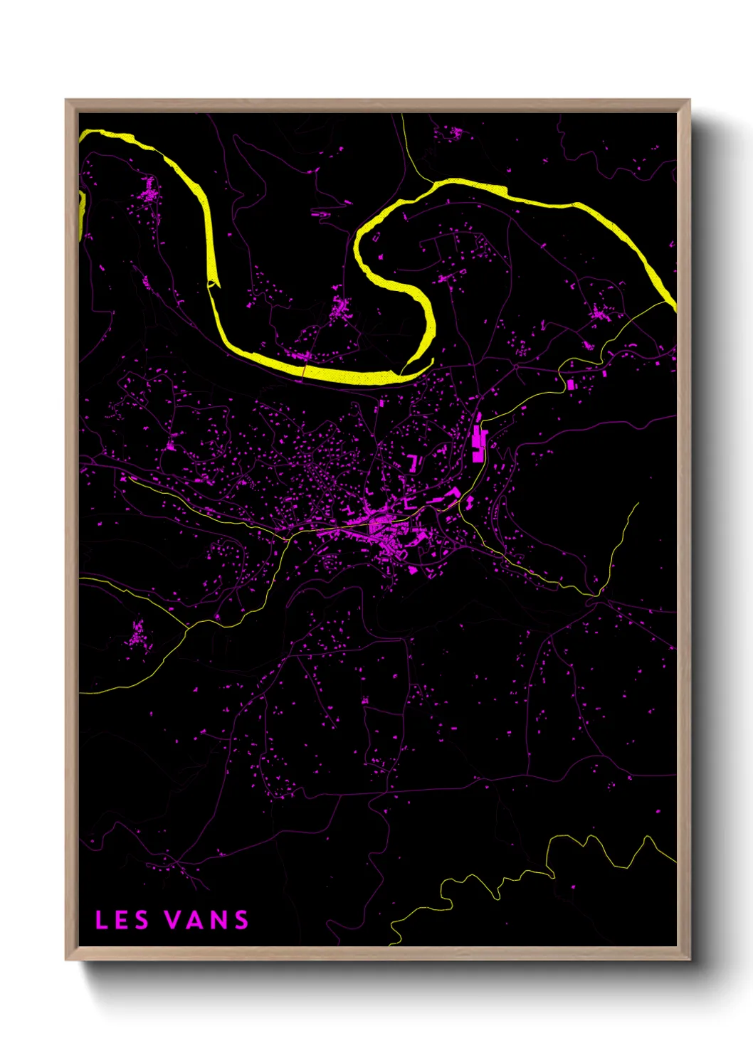 Un poster carteLes Vans