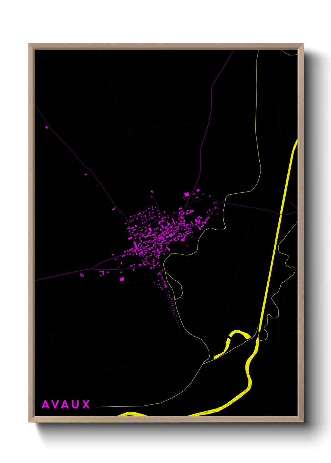 Un poster carteAvaux