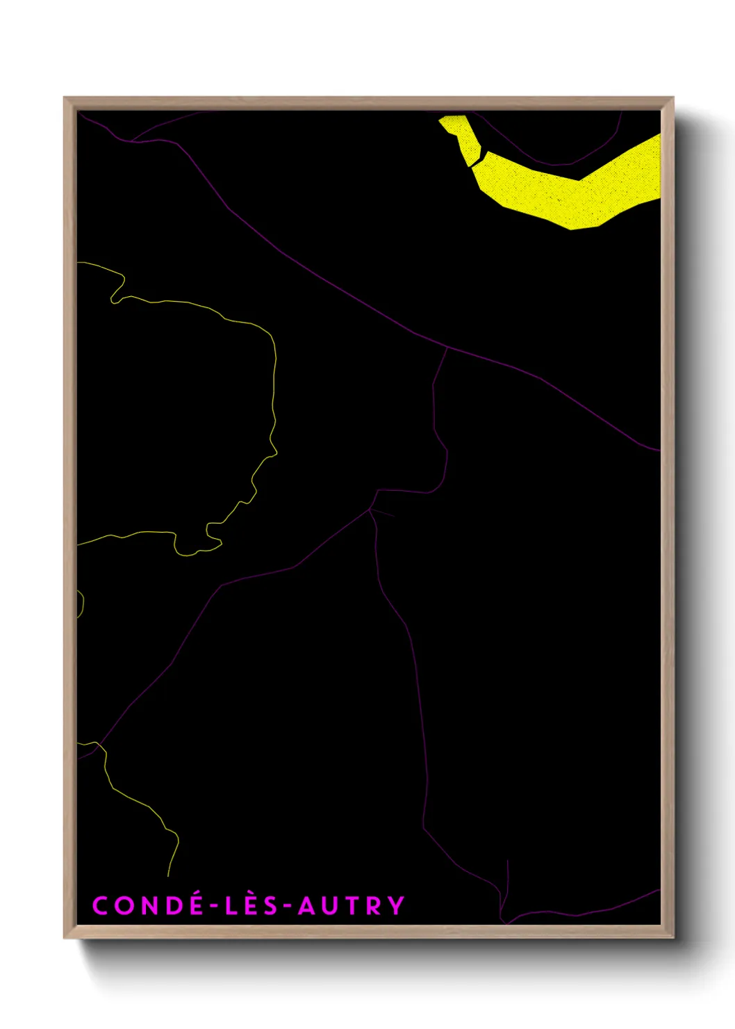 Un poster carteCondé-lès-Autry
