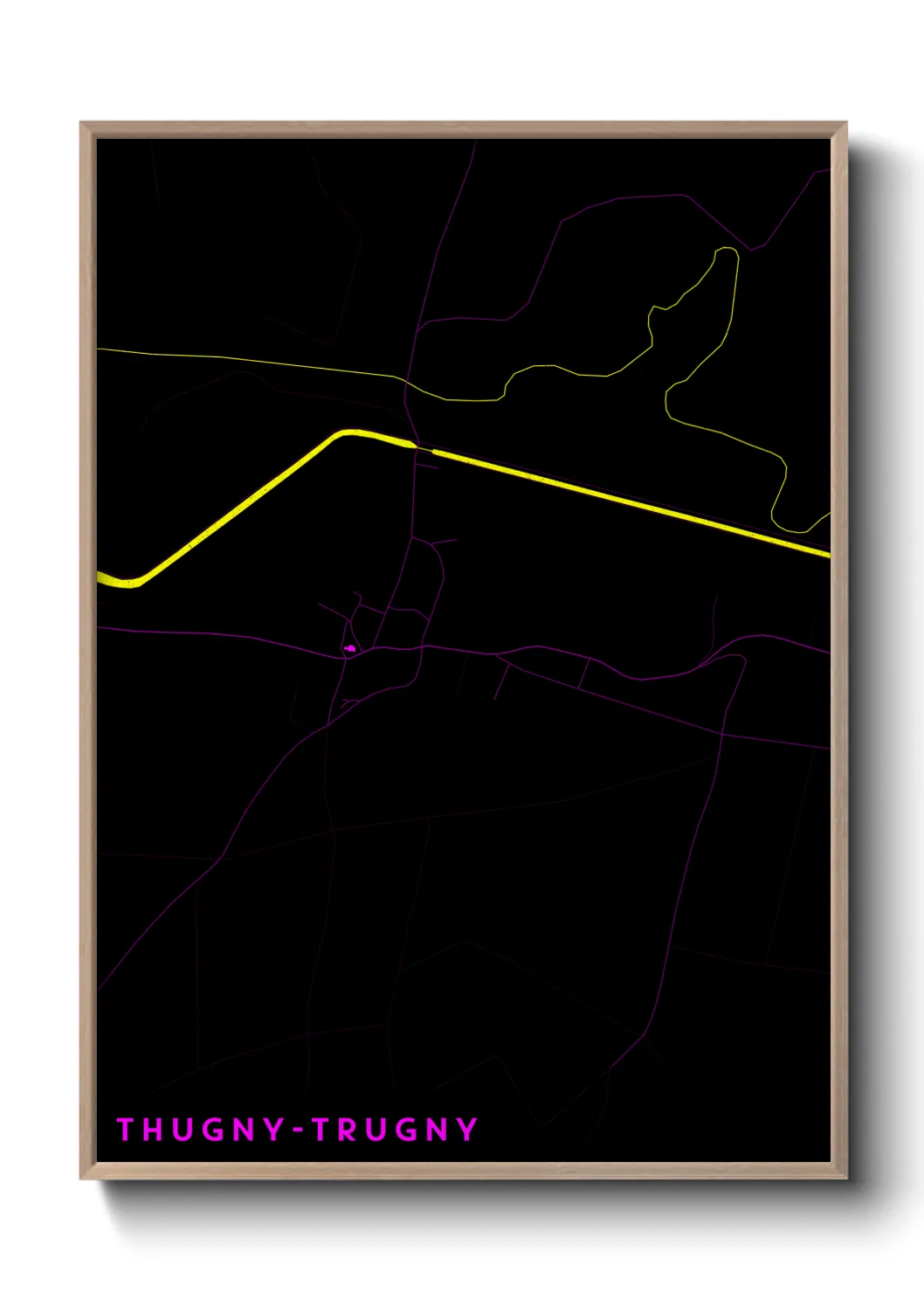 Un poster carteThugny-Trugny