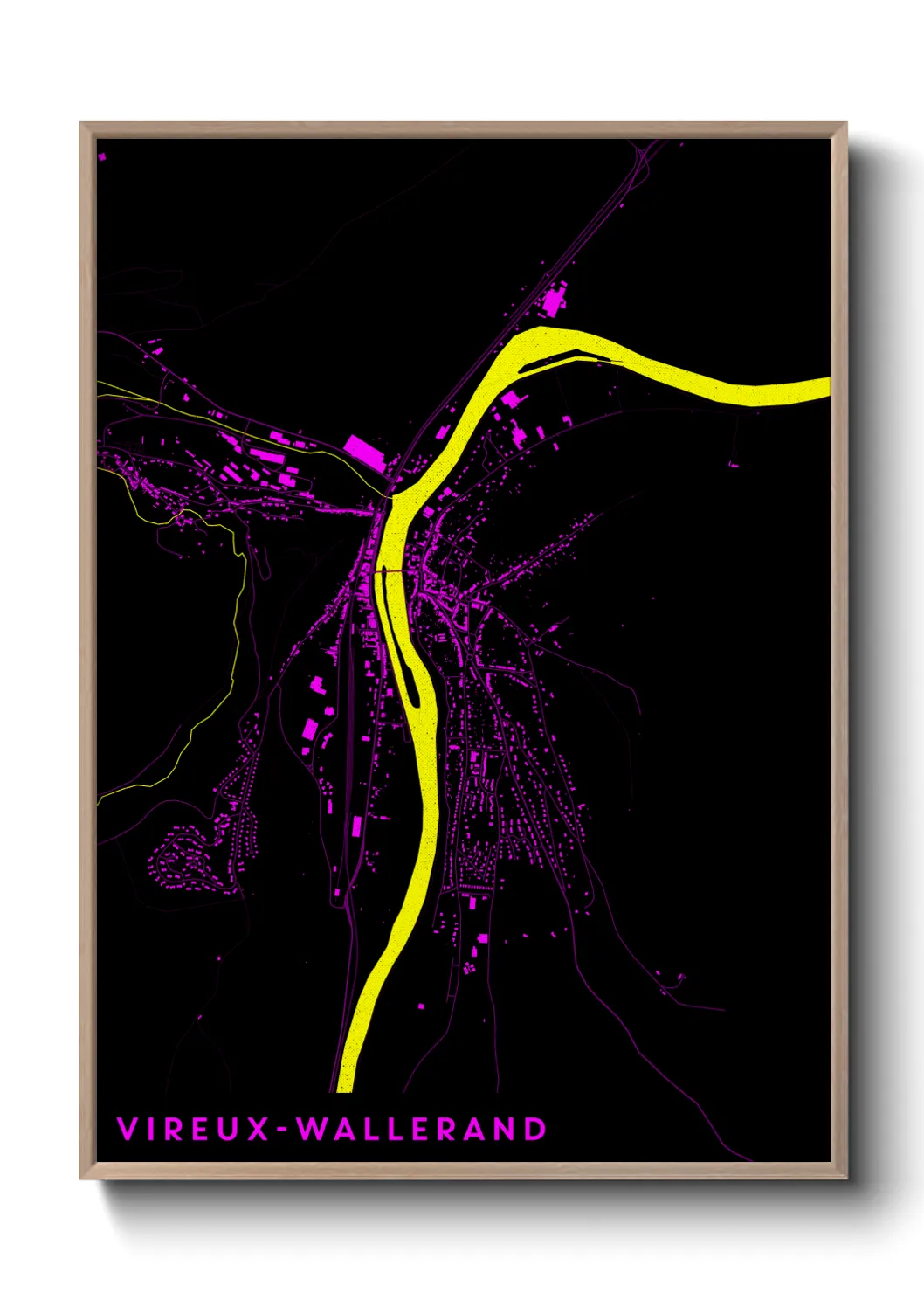 Un poster carteVireux-Wallerand