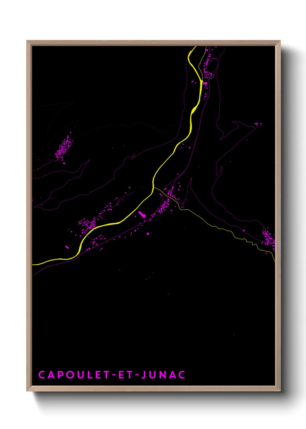 Un poster carteCapoulet-et-Junac