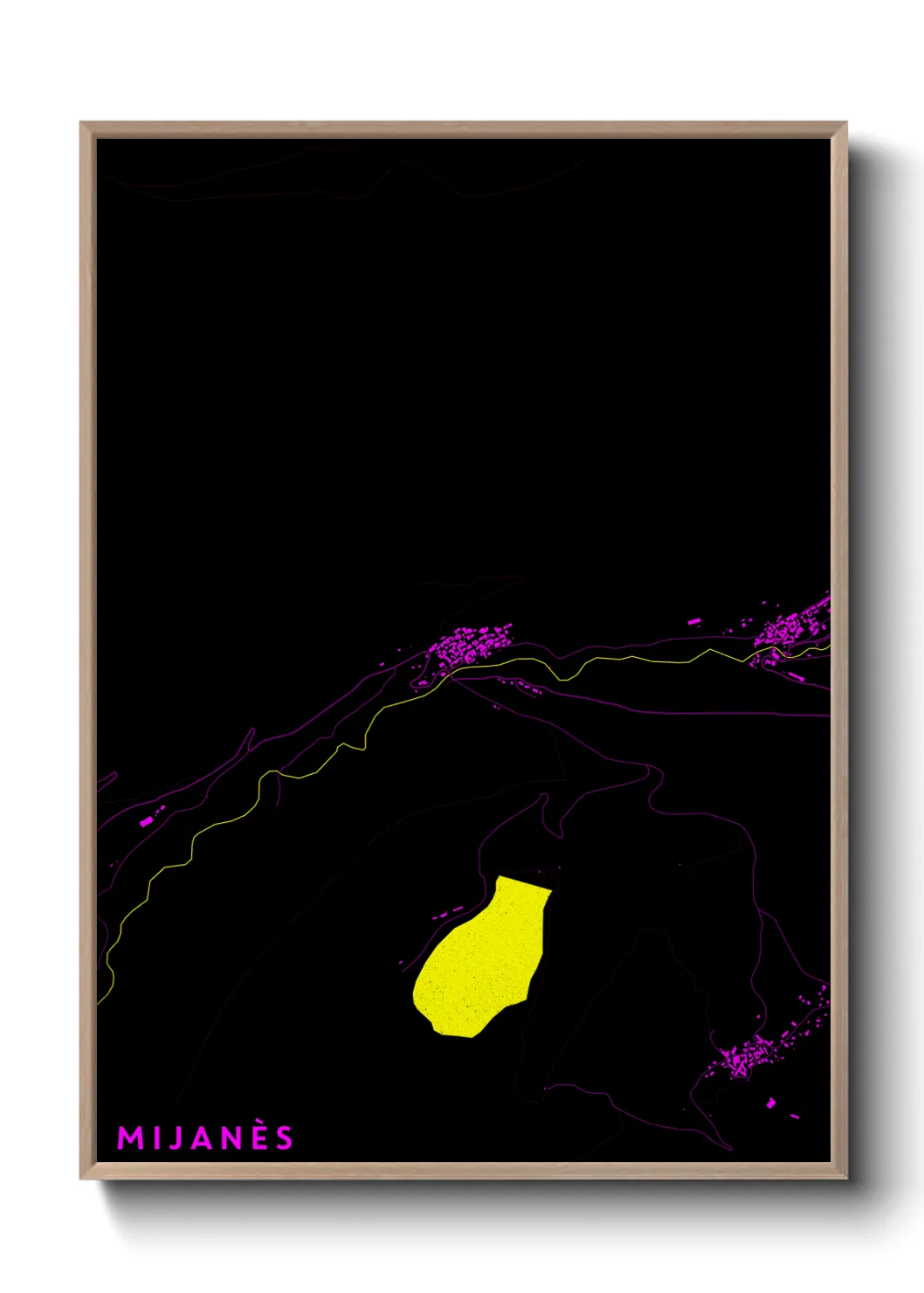 Un poster carteMijanès