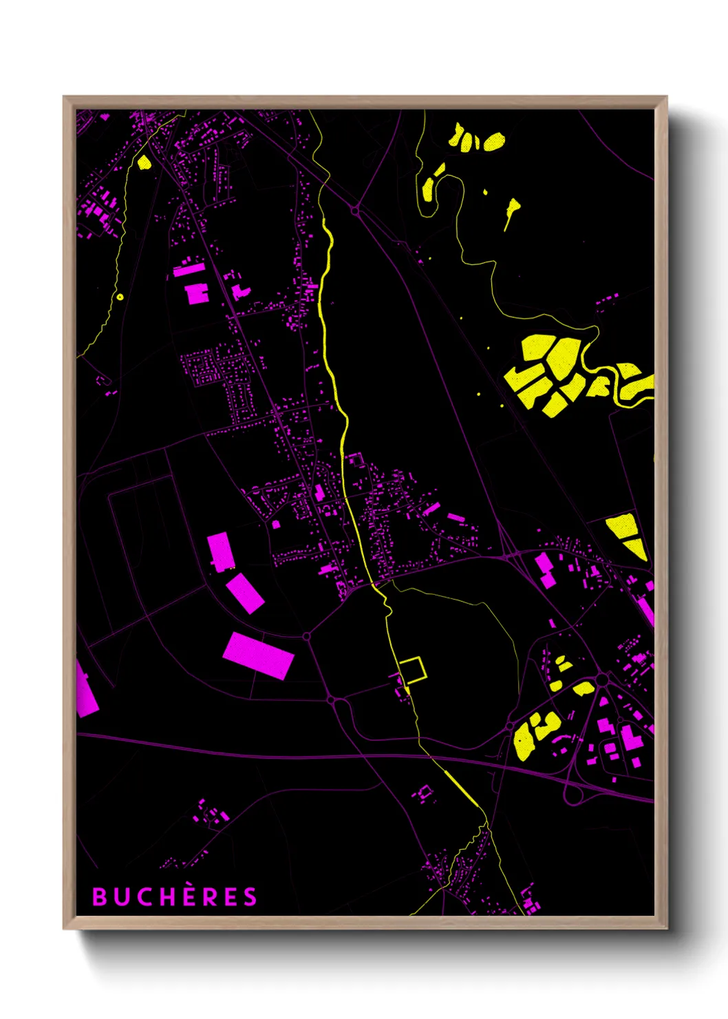 Un poster carteBuchères