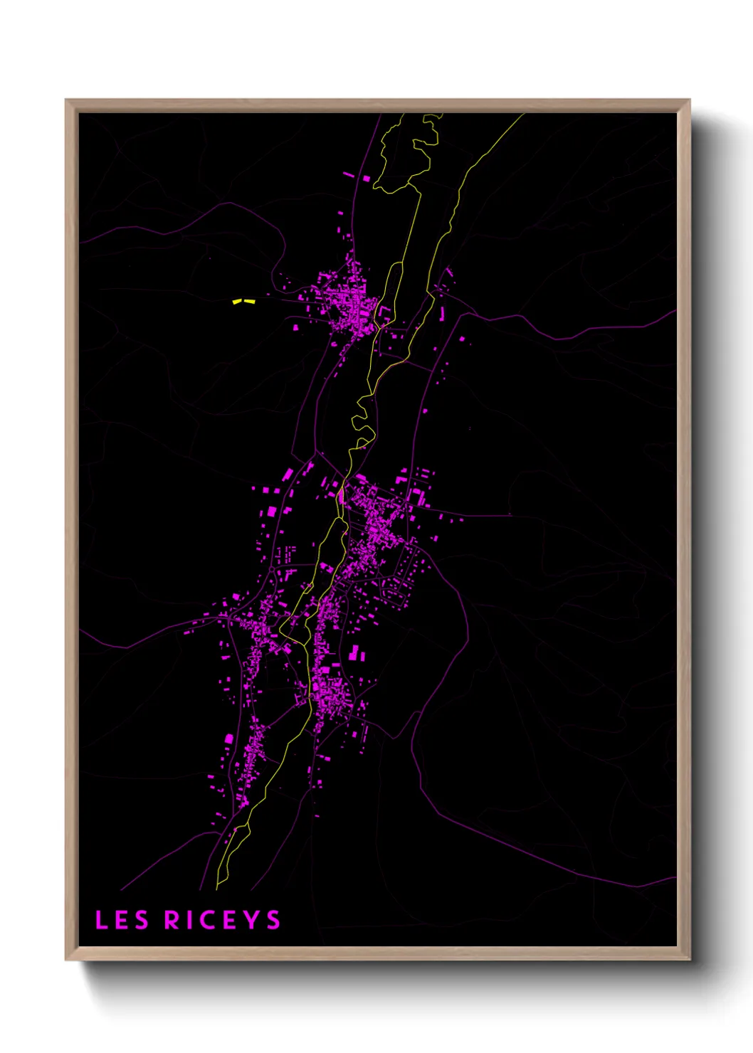 Un poster carteLes Riceys