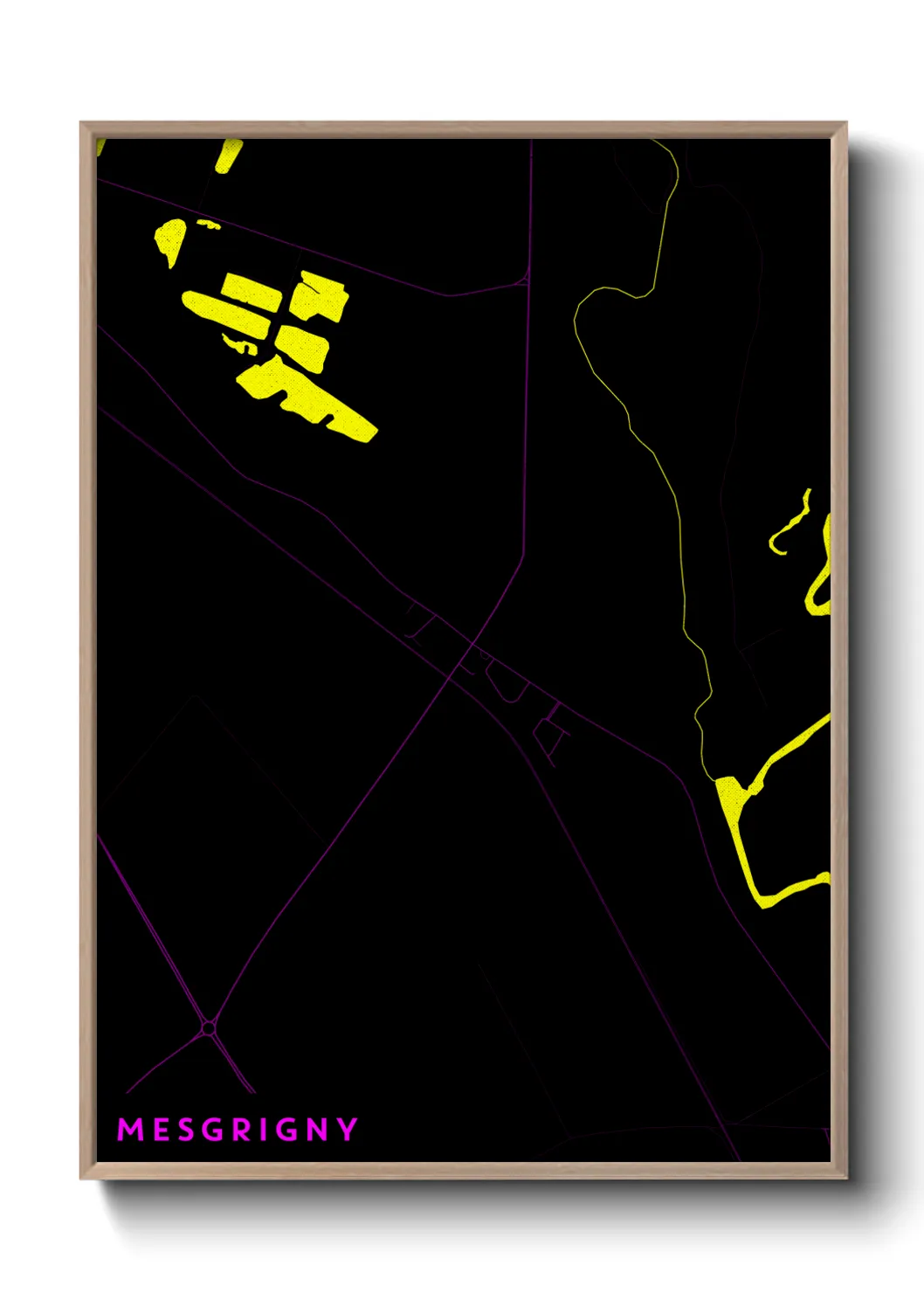 Un poster carteMesgrigny