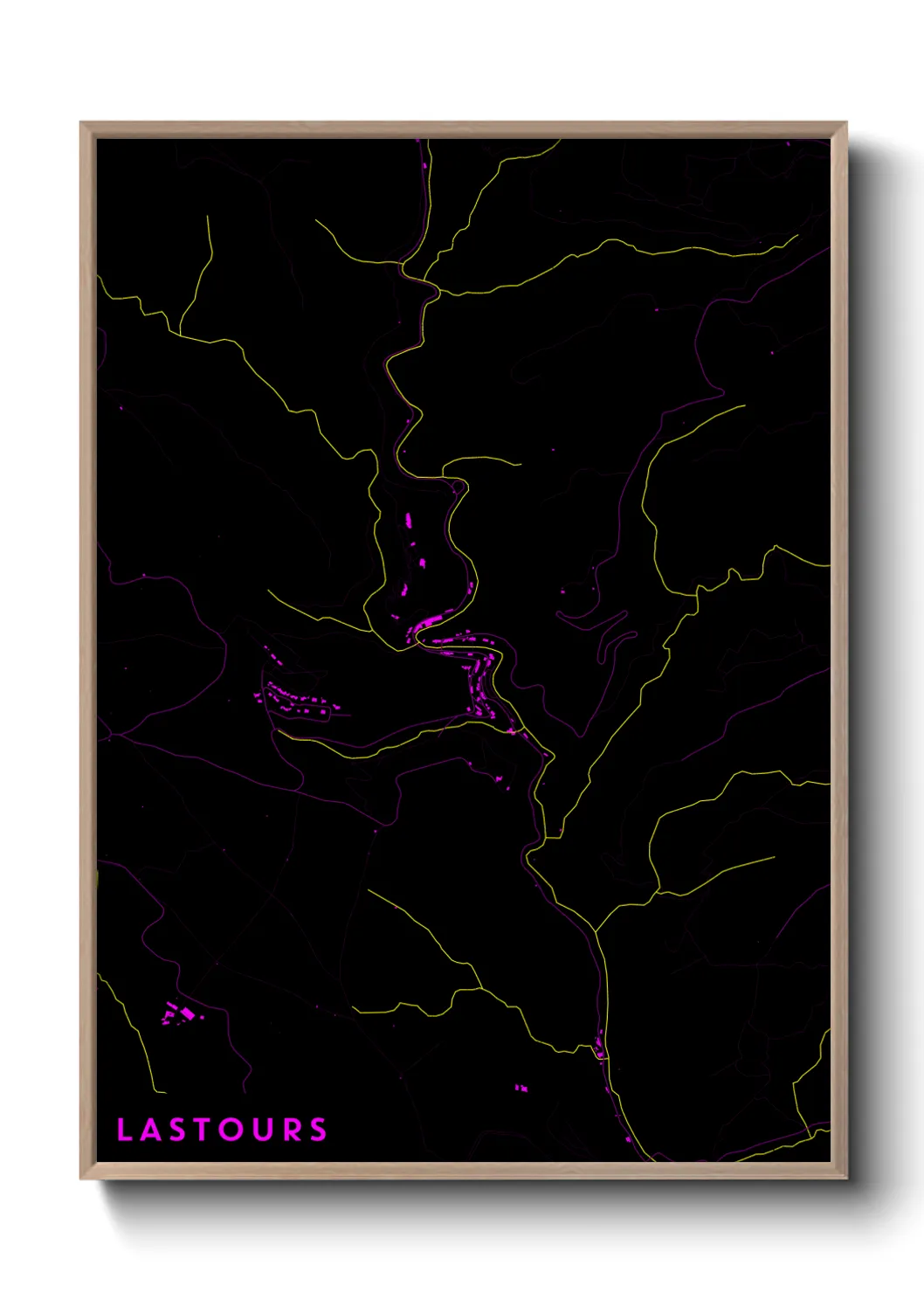 Un poster carteLastours