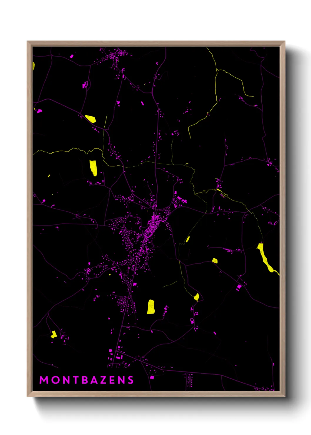 Un poster carteMontbazens