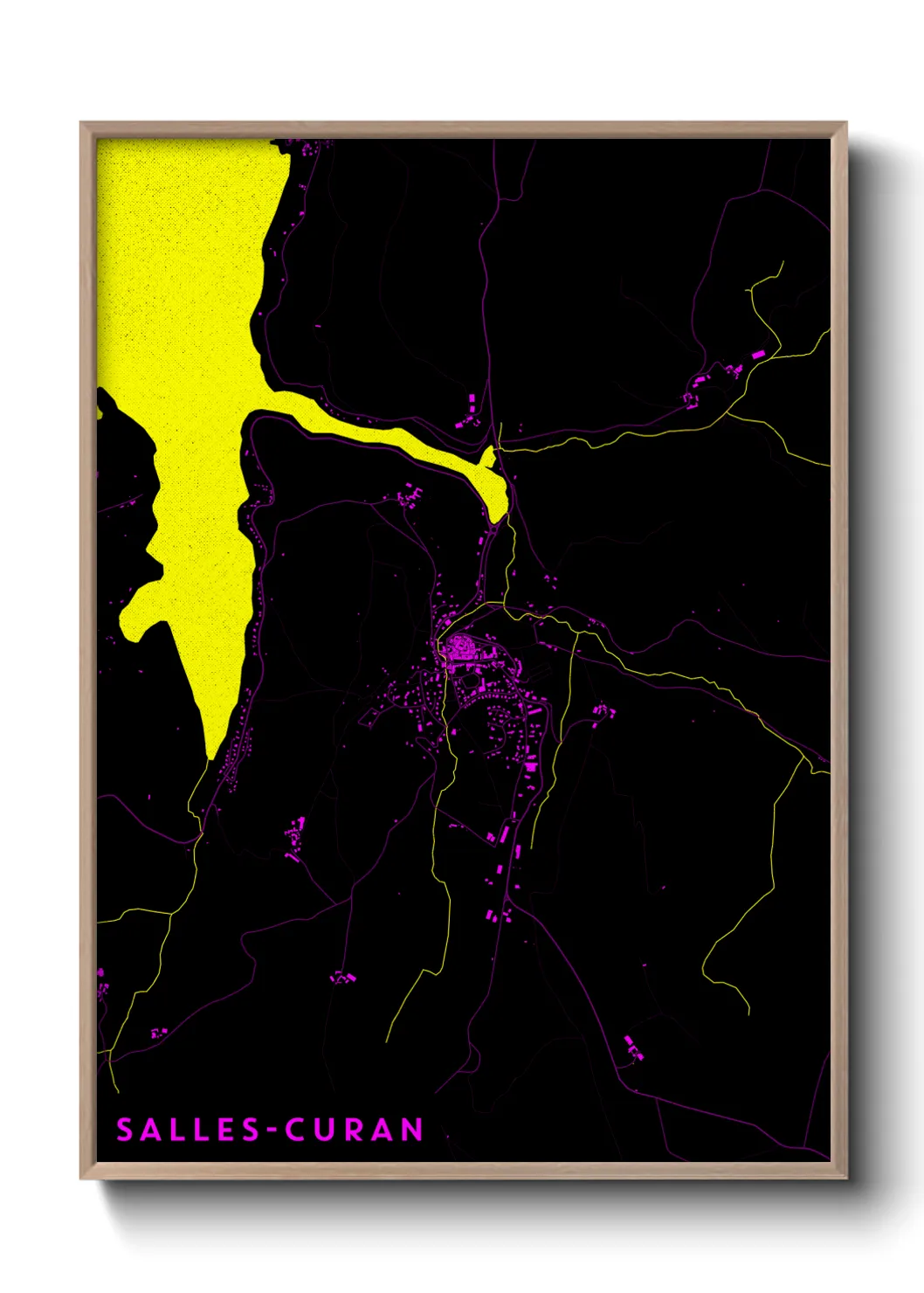 Un poster carteSalles-Curan