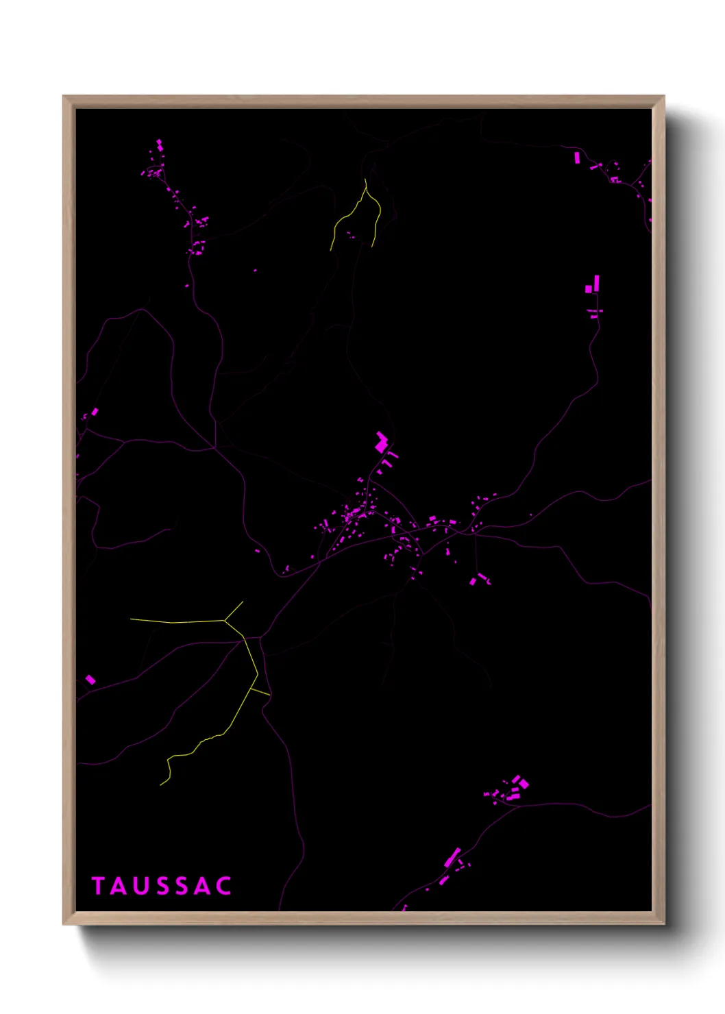 Un poster carteTaussac