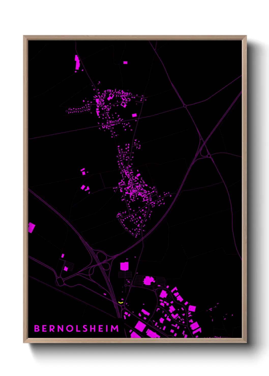 Un poster carteBernolsheim