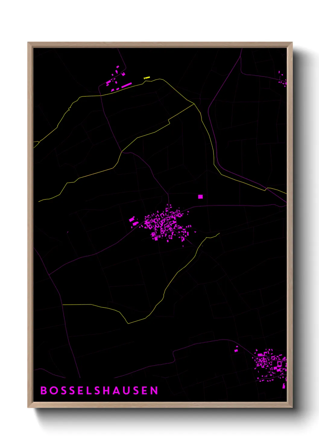 Un poster carteBosselshausen