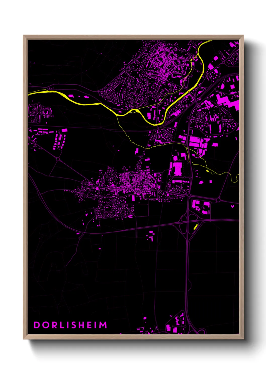 Un poster carteDorlisheim