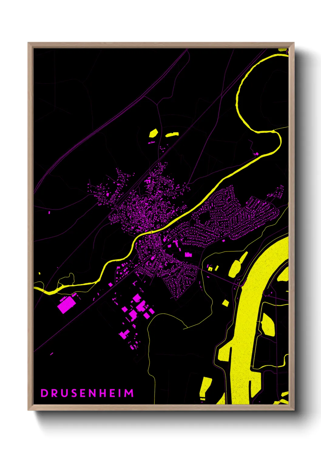 Un poster carteDrusenheim
