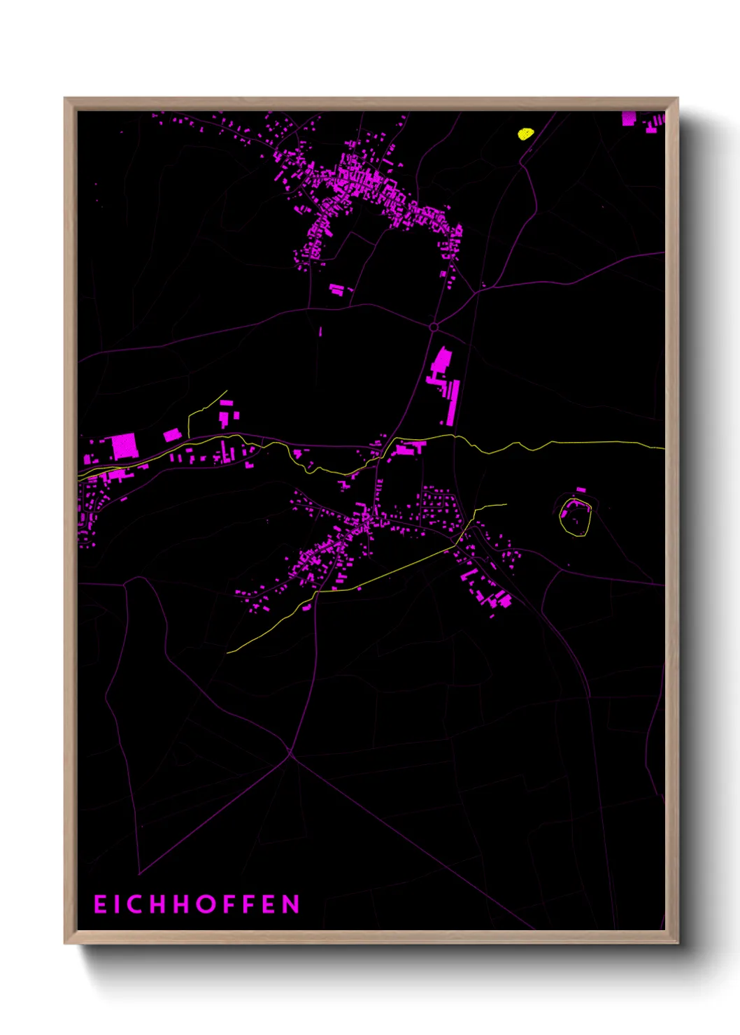 Un poster carteEichhoffen