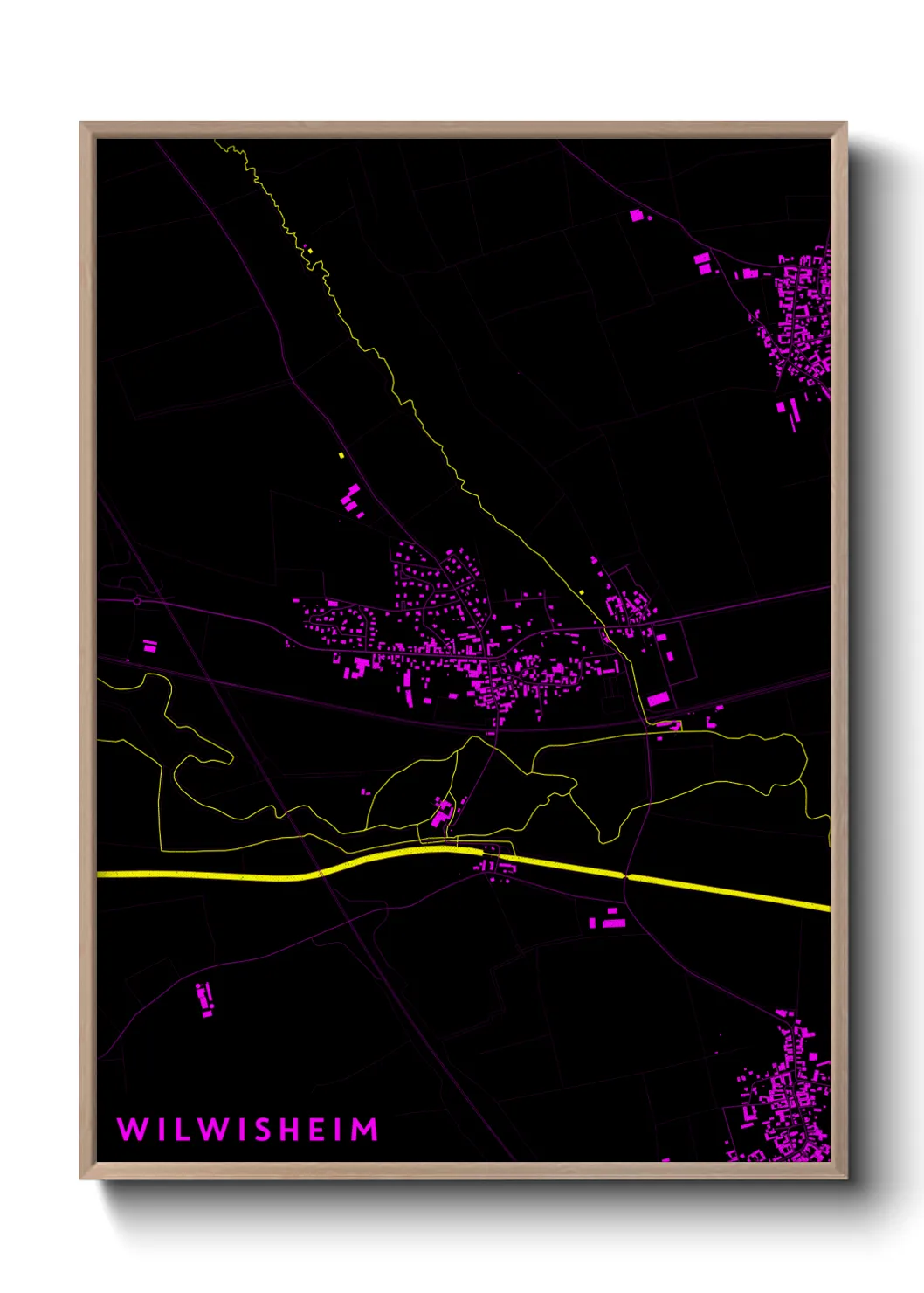Un poster carteWilwisheim