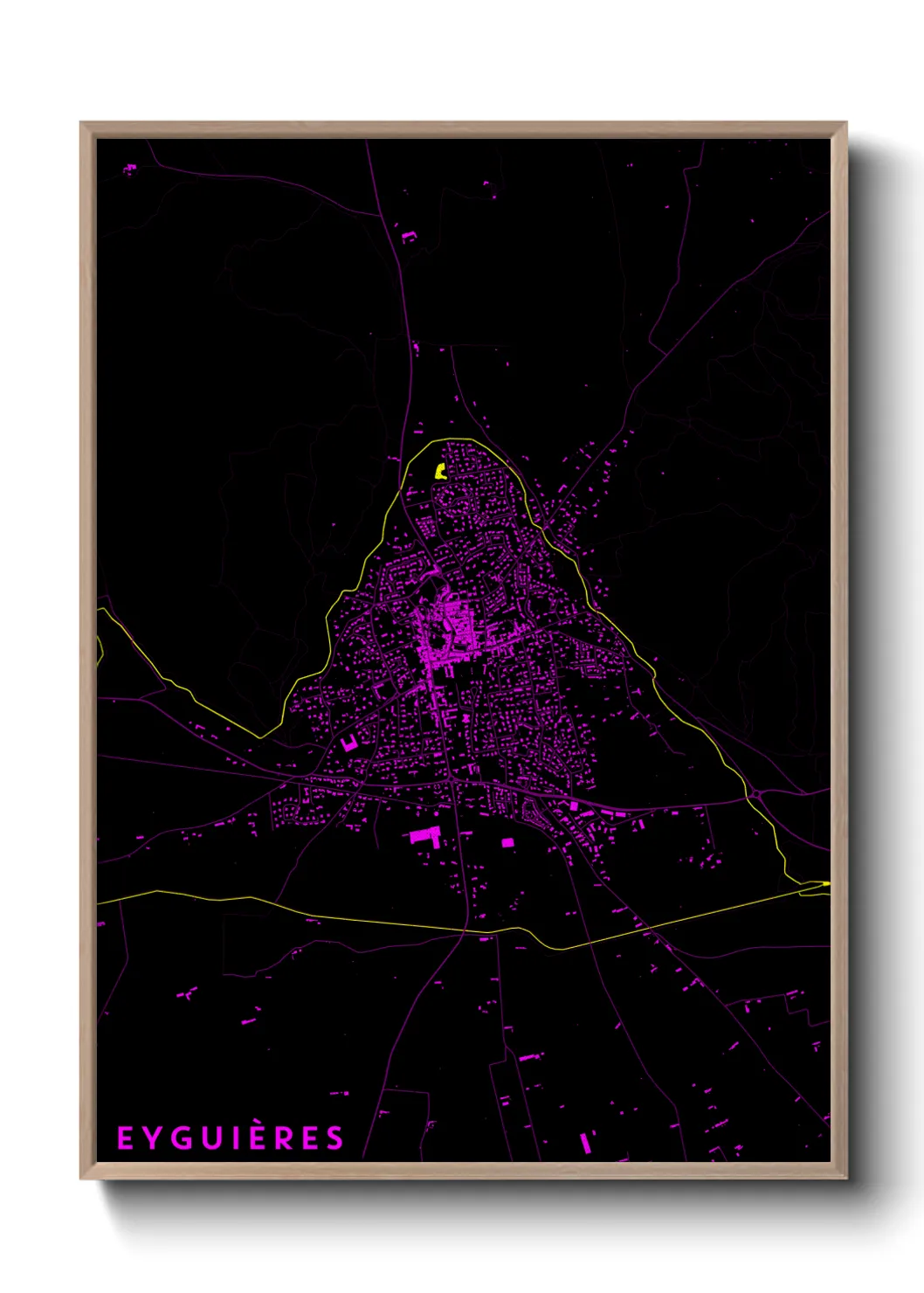 Un poster carteEyguières