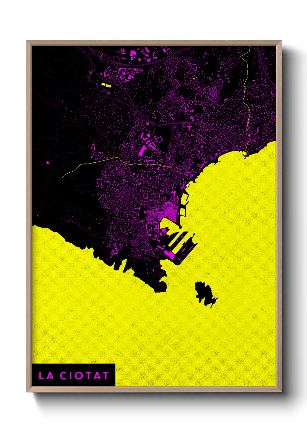 Un poster carteLa Ciotat