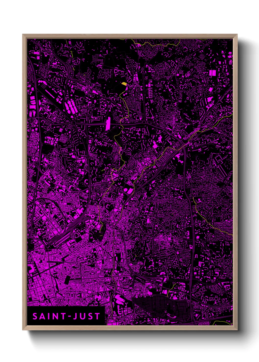 Un poster carteSaint-Just