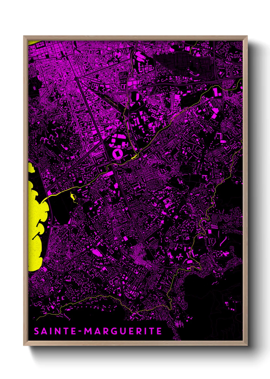 Un poster carteSainte-Marguerite