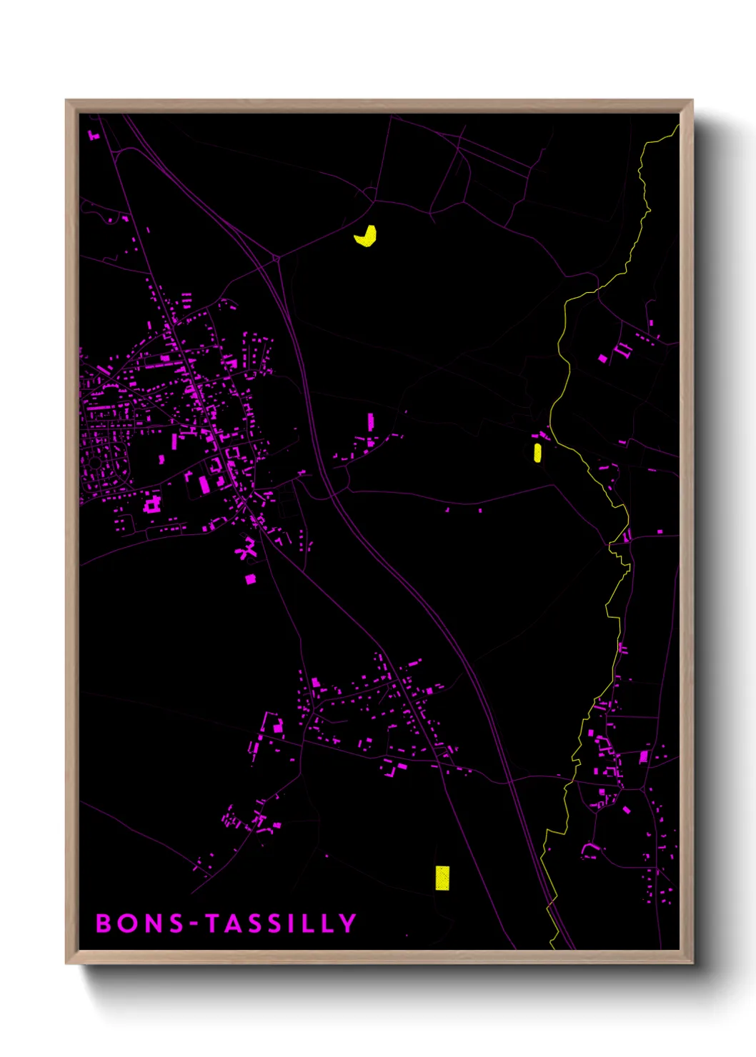 Un poster carteBons-Tassilly