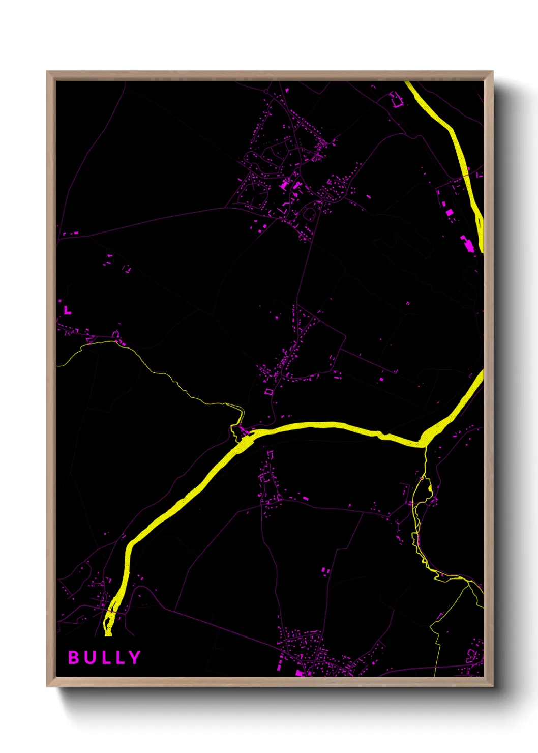 Une affiche de carte sur Bully