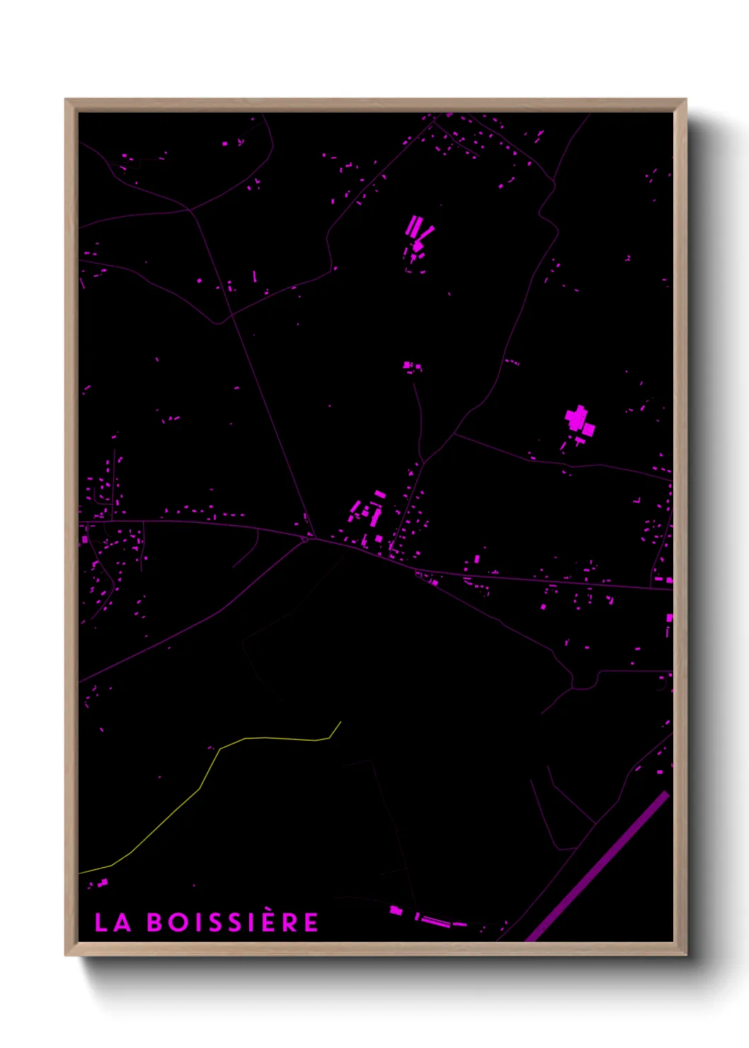 Un poster carteLa Boissière