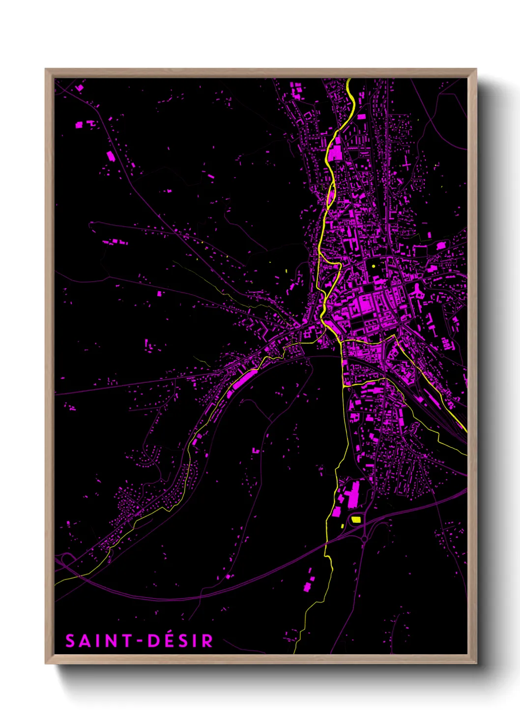 Un poster carteSaint-Désir