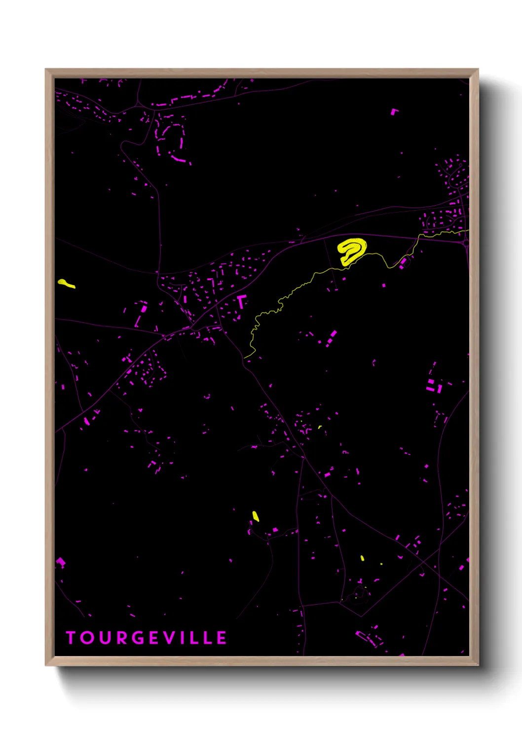 Un poster carteTourgeville