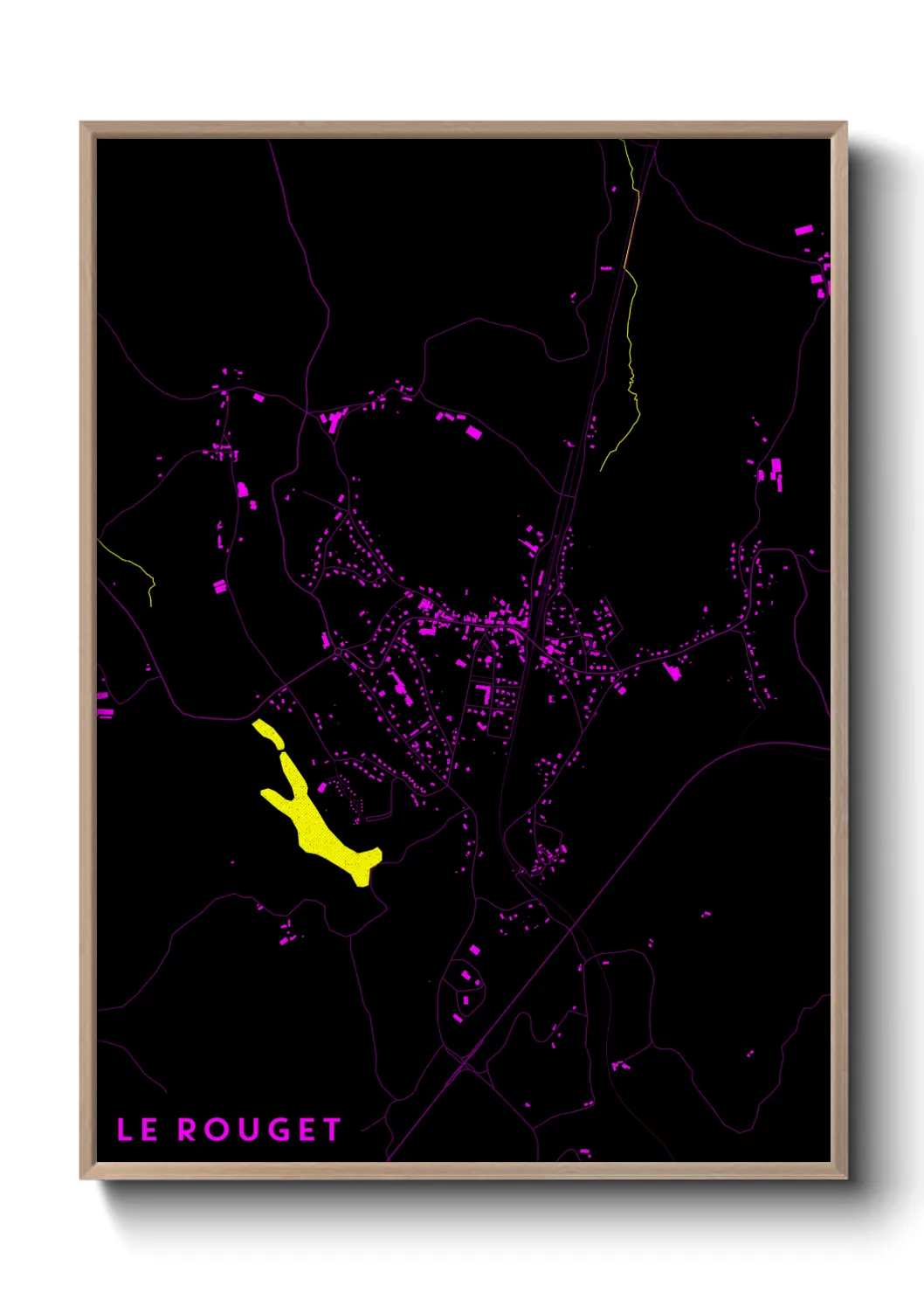 Un poster carteLe Rouget