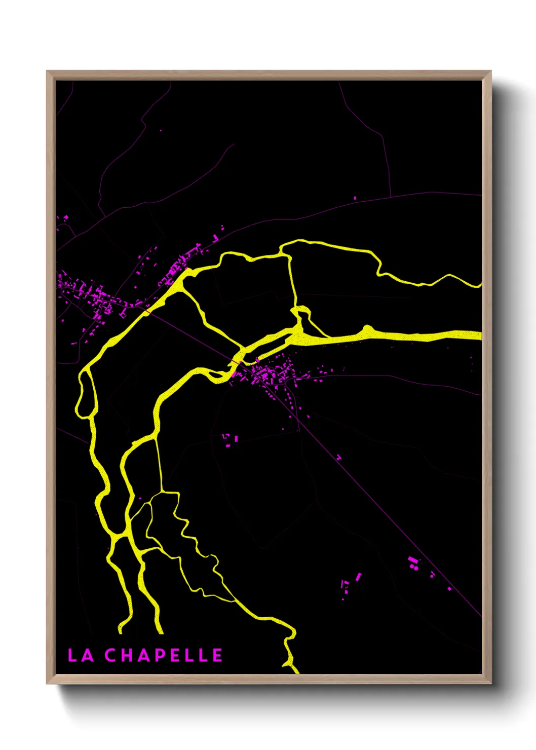 Un poster carteLa Chapelle