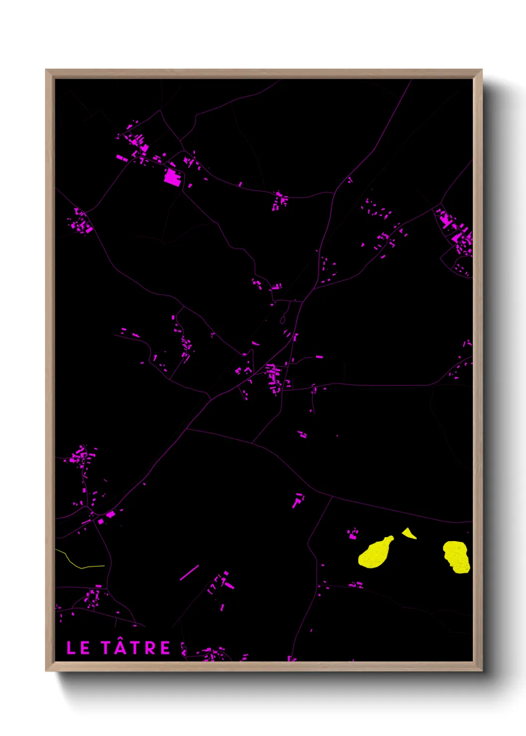 Un poster carteLe Tâtre