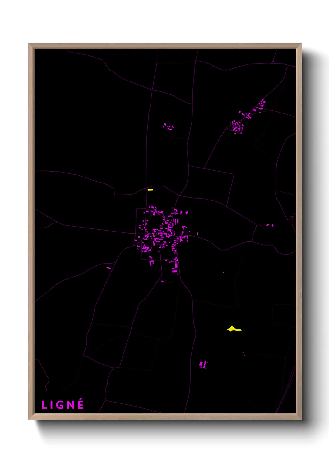 Un poster carteLigné