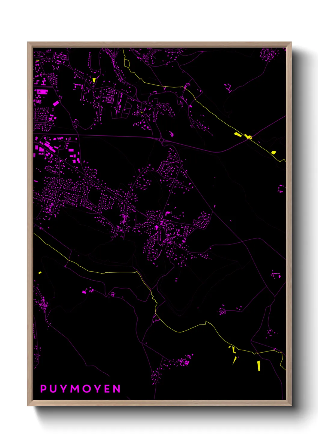 Un poster cartePuymoyen