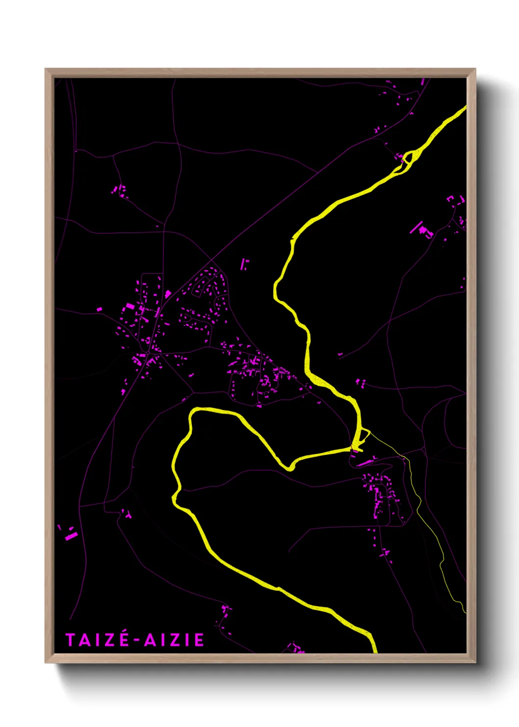 Un poster carteTaizé-Aizie