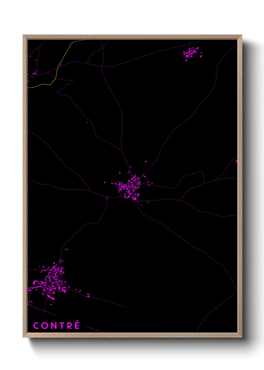 Un poster carteContré